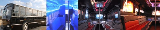 Party Bus Rentals for Hire Chicago IL Illinois LOGO